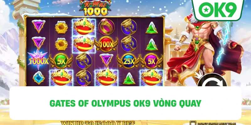 Gates of Olympus OK9 vòng quay